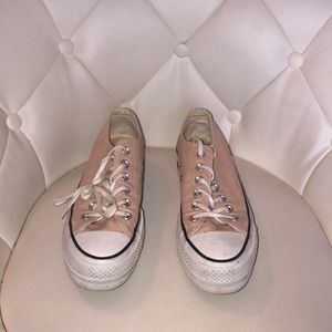 Pink platform CONVERSE